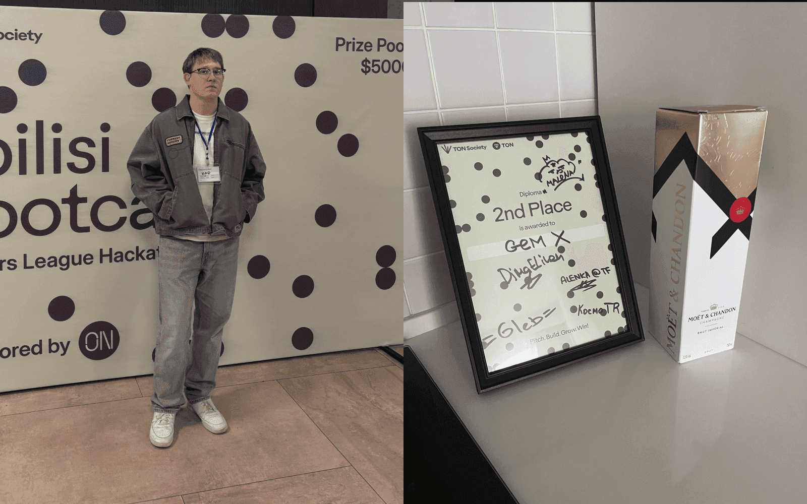 Took 2nd place at The Hackers League Hackathon in Tbilisi